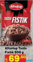 ALTINTOP TUZLU FISTIK 500 G